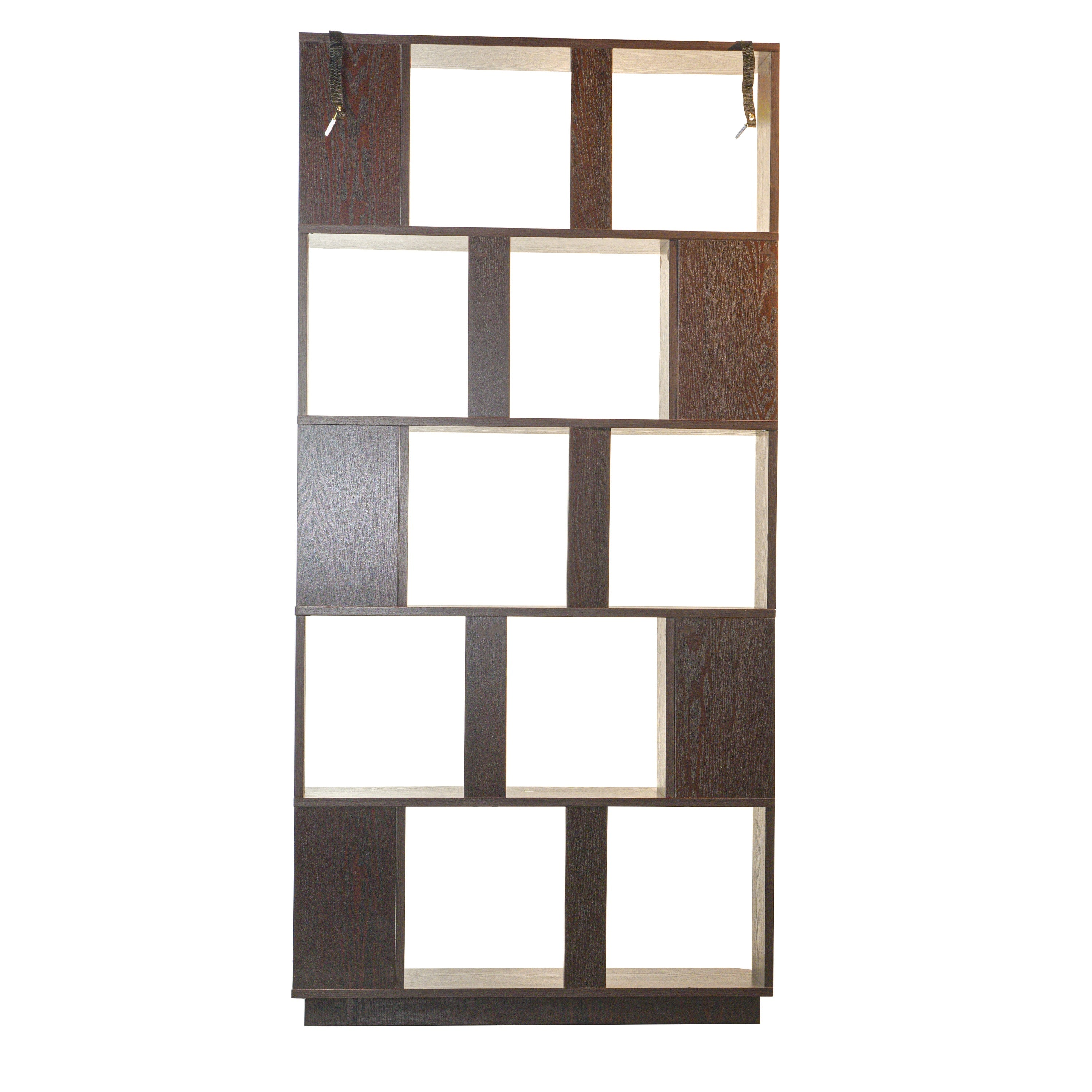 Modern Bookcase, 31.5 in, Red