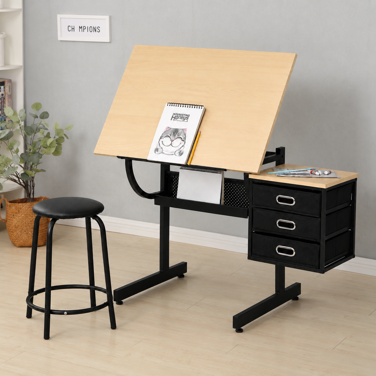 Drafting Table, 45.3 in