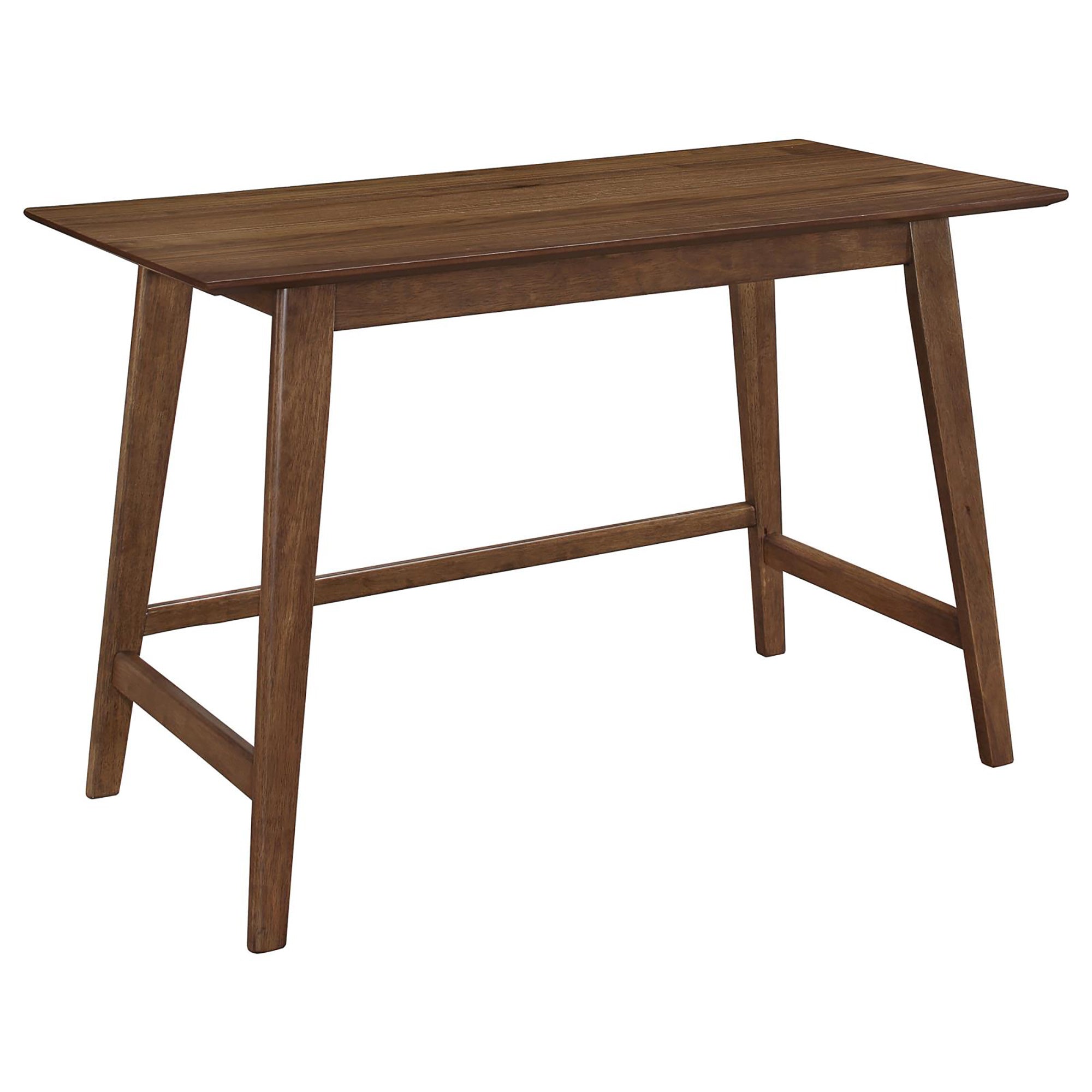 Mid Century Modern Office Desk, 47.3 in, Walnut