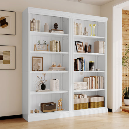 White Bookcases