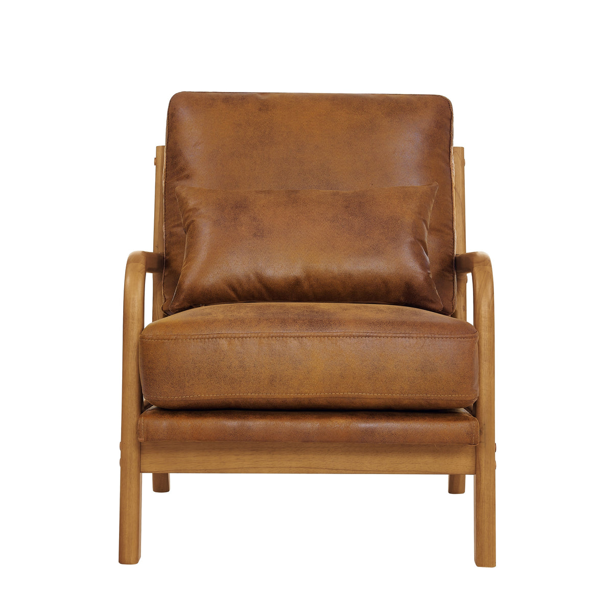 Light Brown Accent Chair