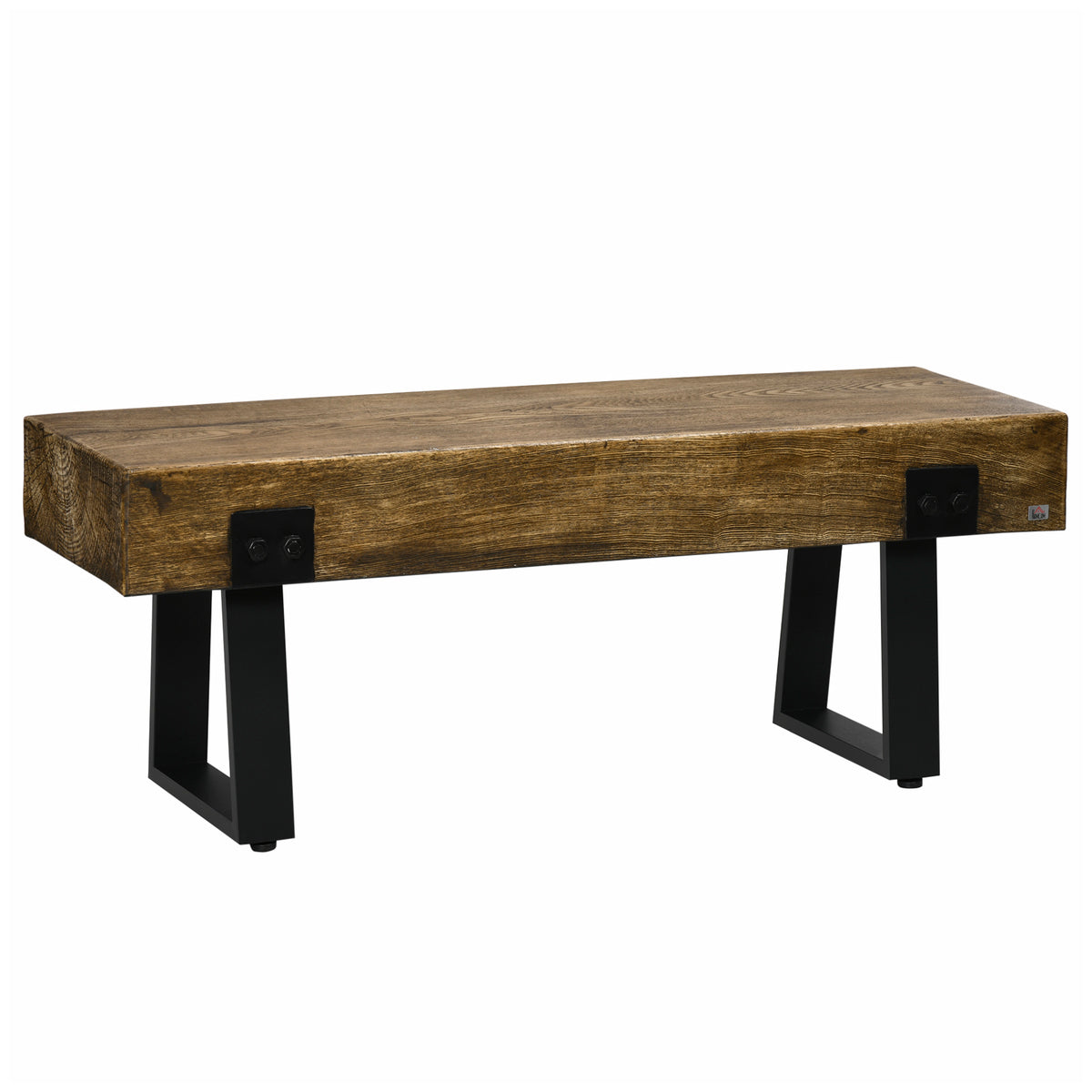 Natural Outdoor Bench, 48 in Wide