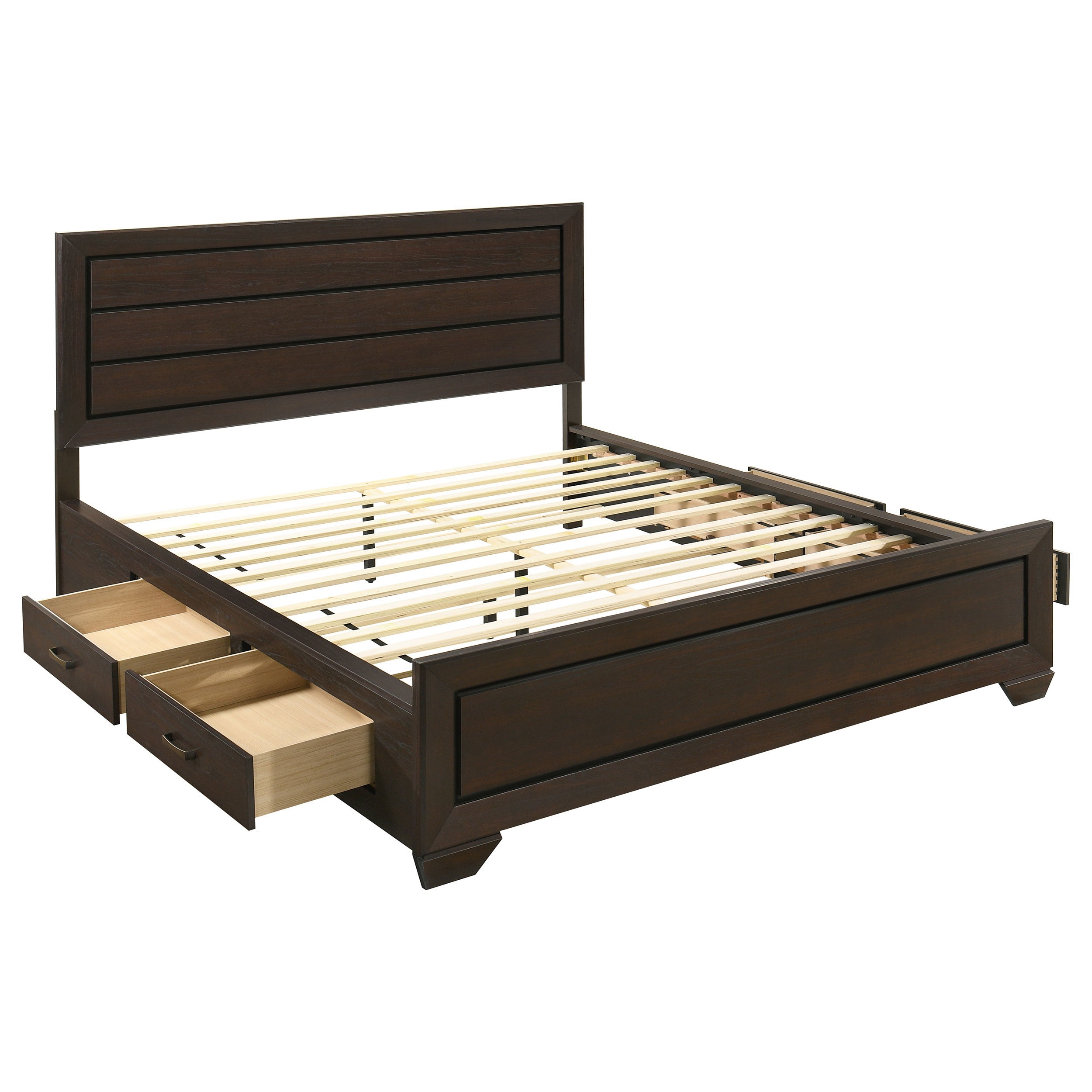 California King Storage Bed Frame with Drawers