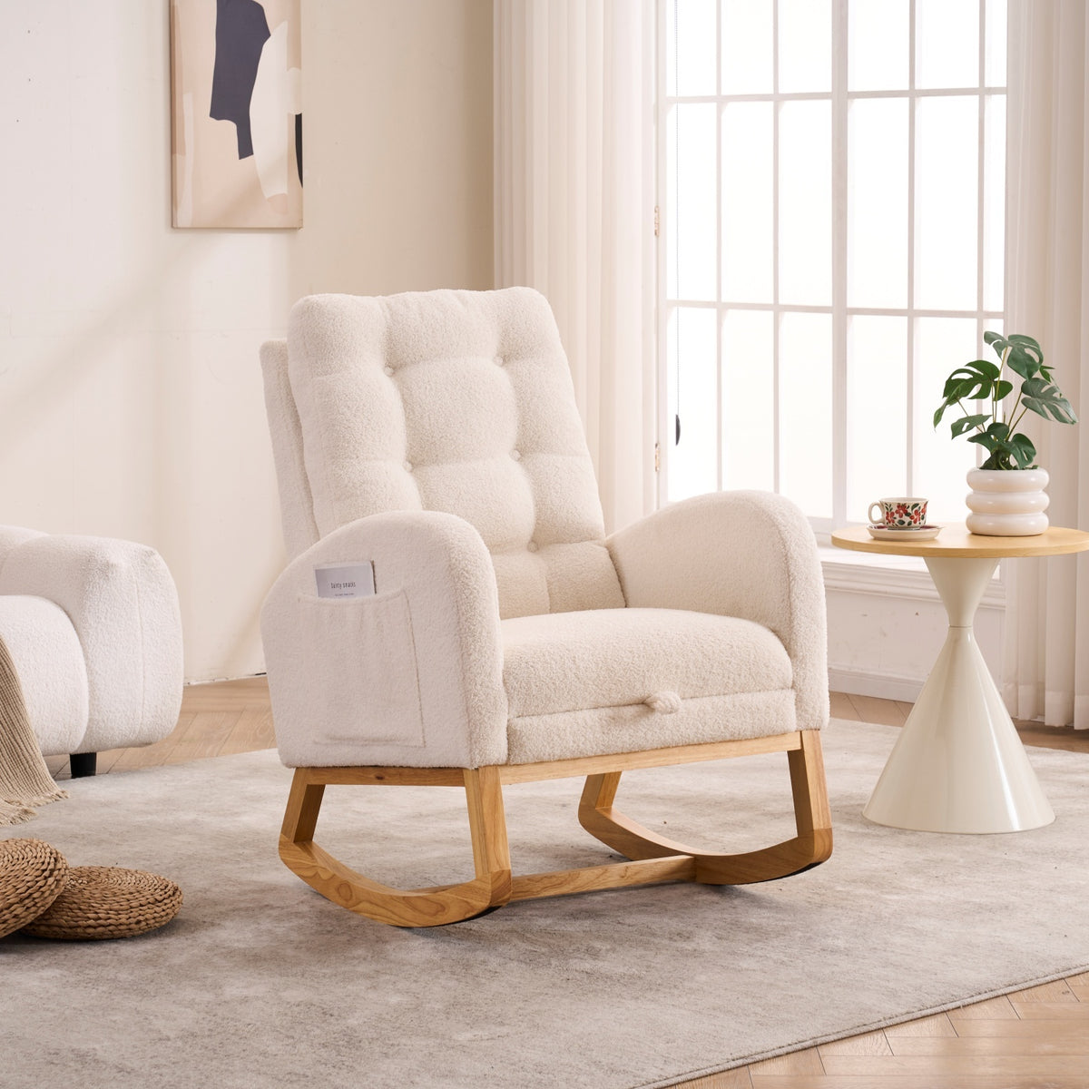 Beige Rocking Chair, Nursery