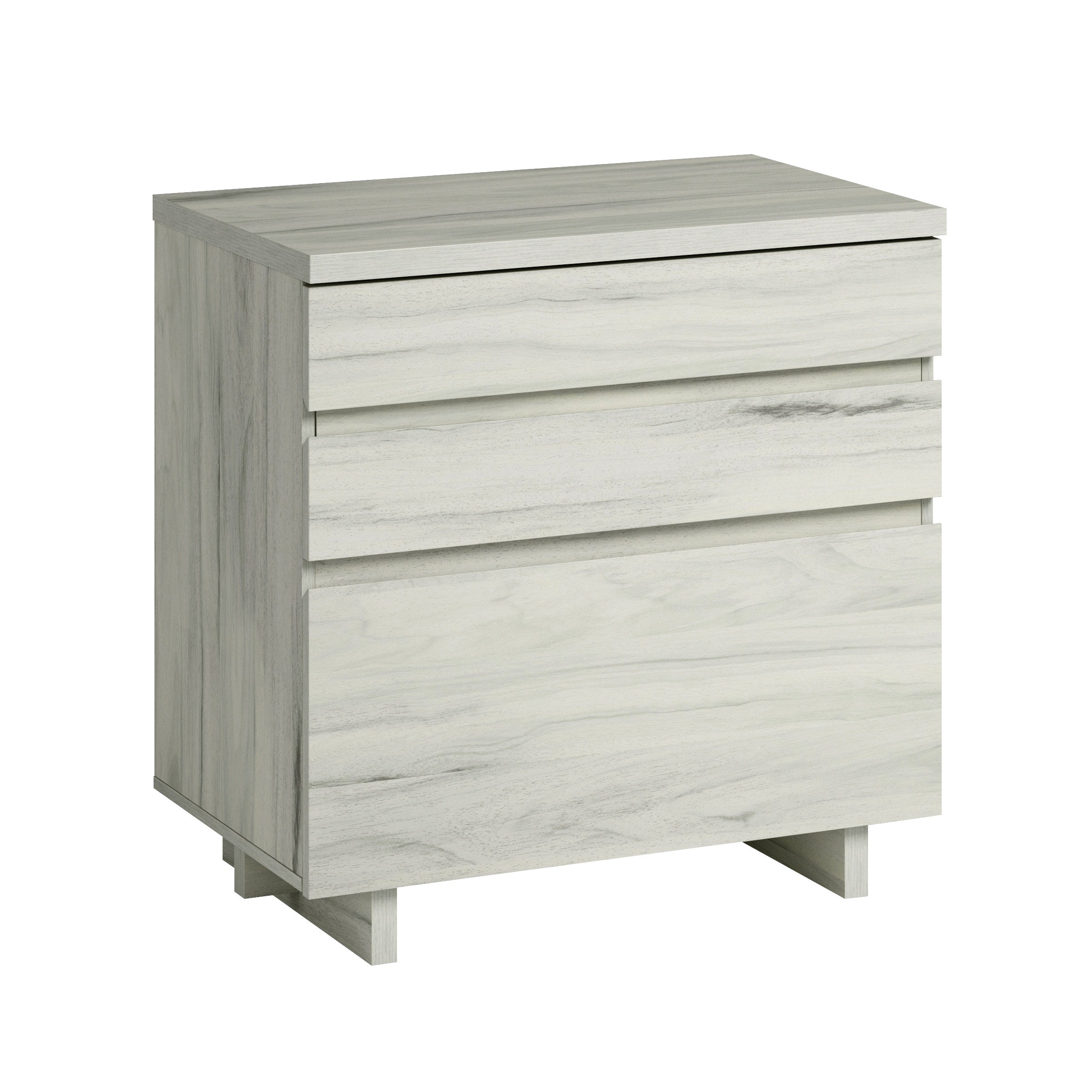 Lateral File Cabinet, 30.1 in, Brown