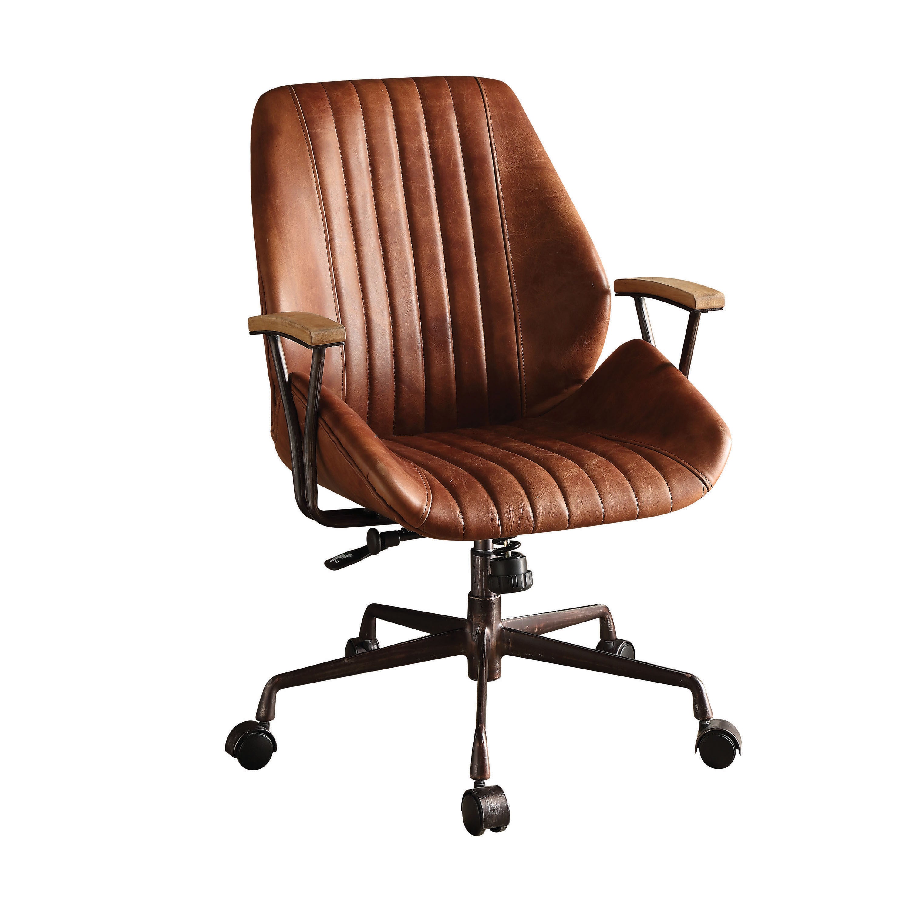 Height Adjustable Office Chair, 220 lb Capacity, 41 in Tall