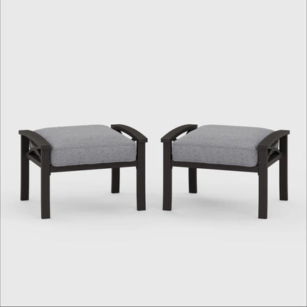 Beige Ottomans