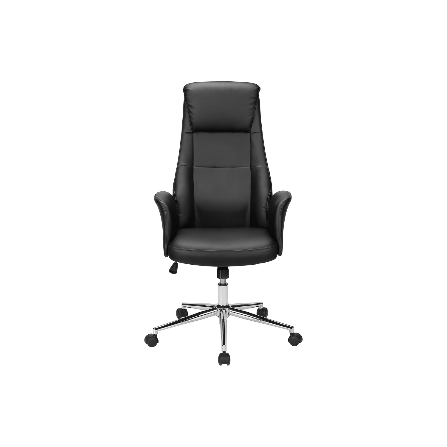 Big and Tall Ergonomic Office Chair, 300 lb Capacity, Black, 25.5 in Deep