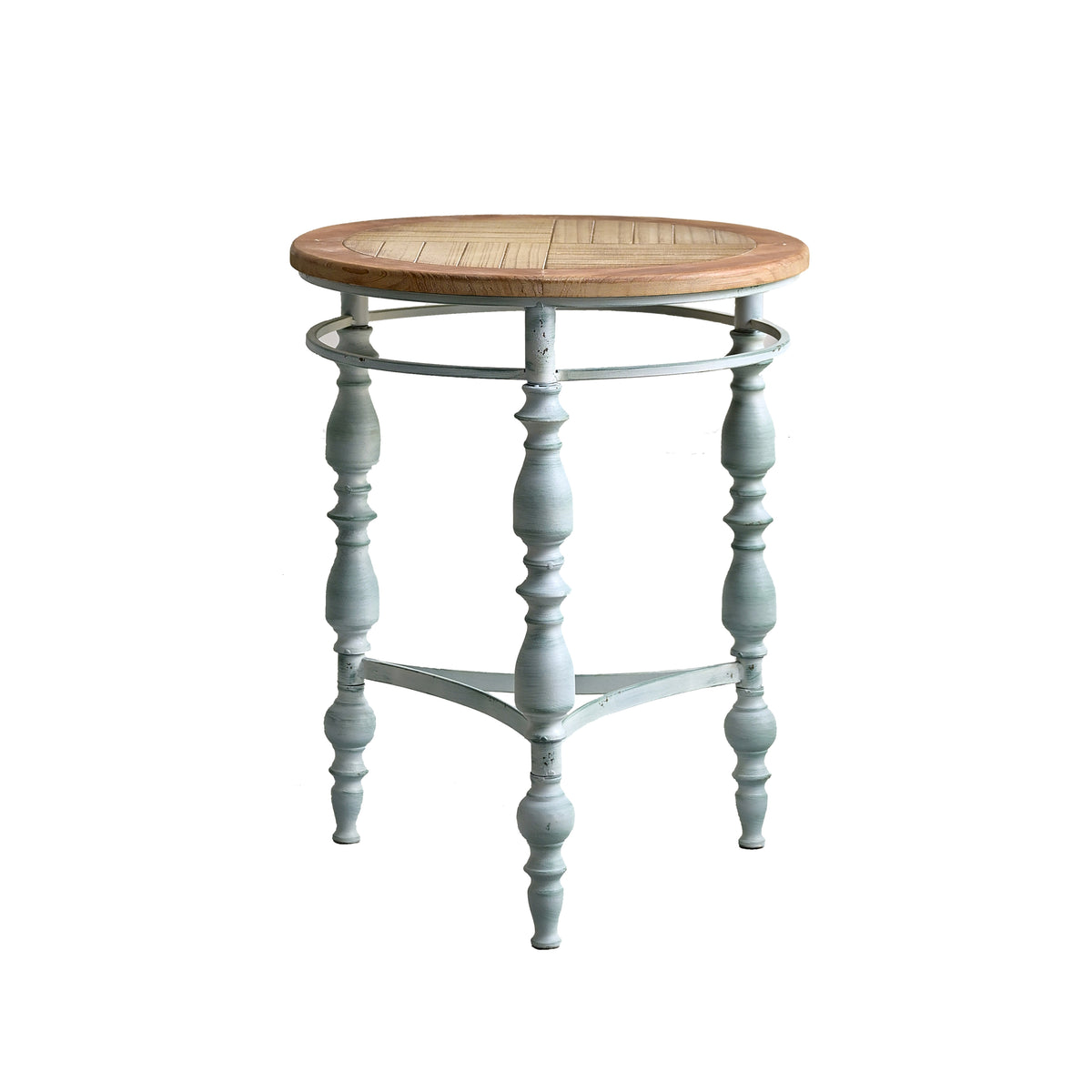 Natural Round Coffee Table, 20.1 in