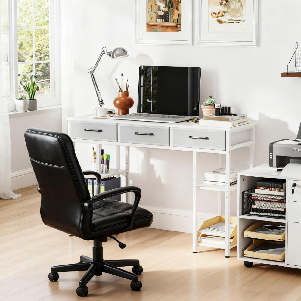 Computer Desk, 47.2 in, White