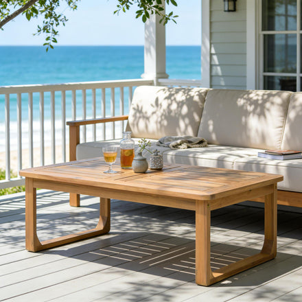 Teak Finish Coffee Tables