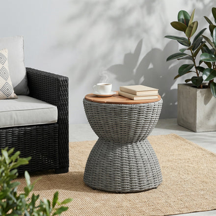 Wicker Side Tables