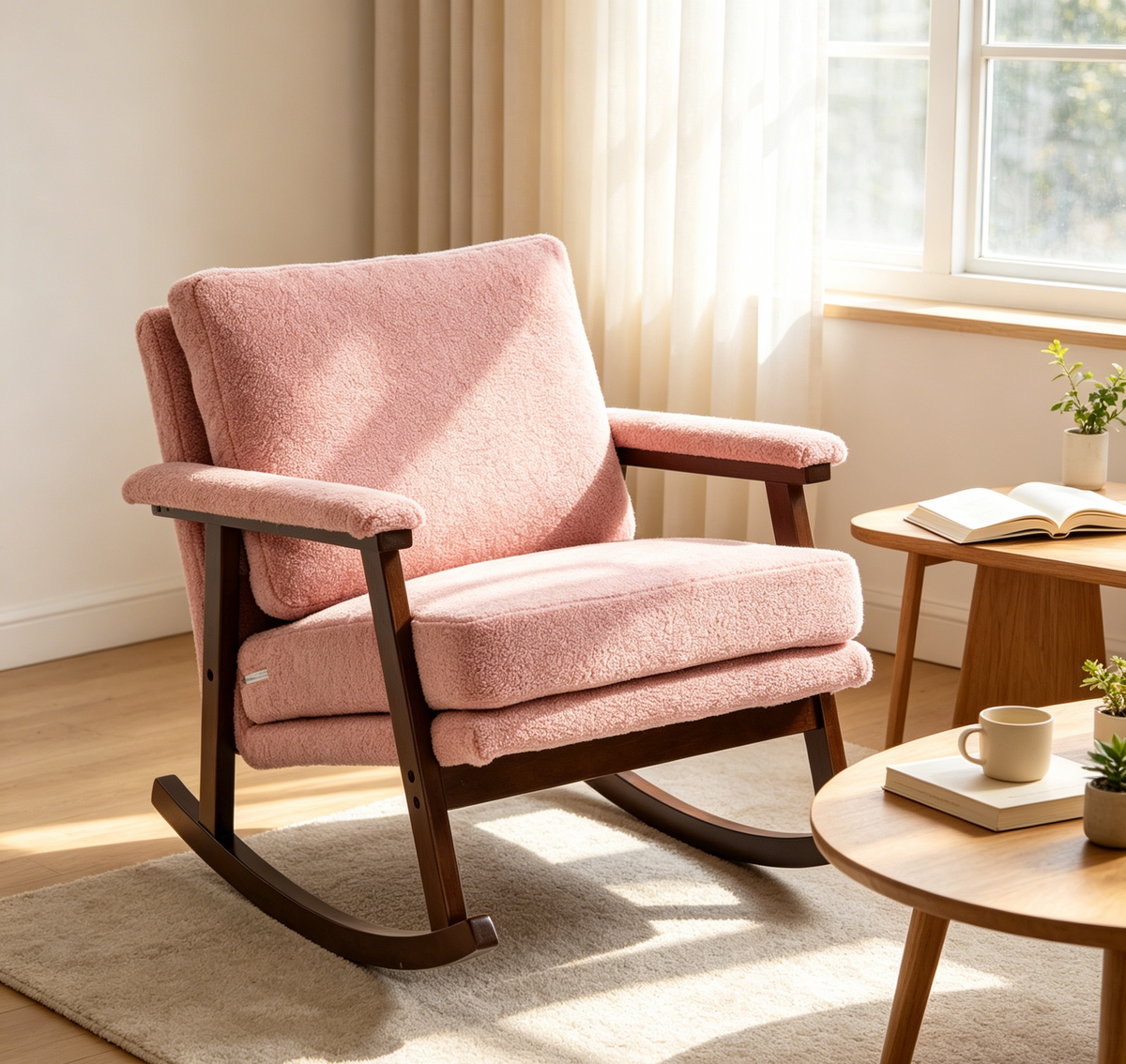 Pink Rocking Chair
