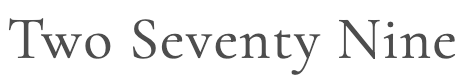 Two Seventy Nine logo