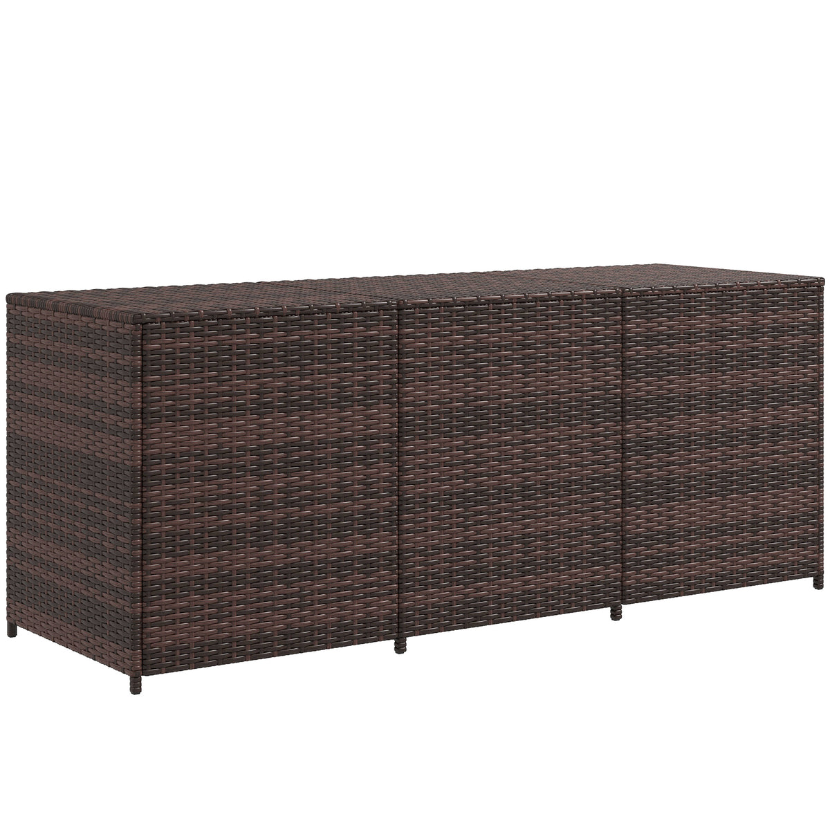 175 Gallon Brown Metal Deck Box