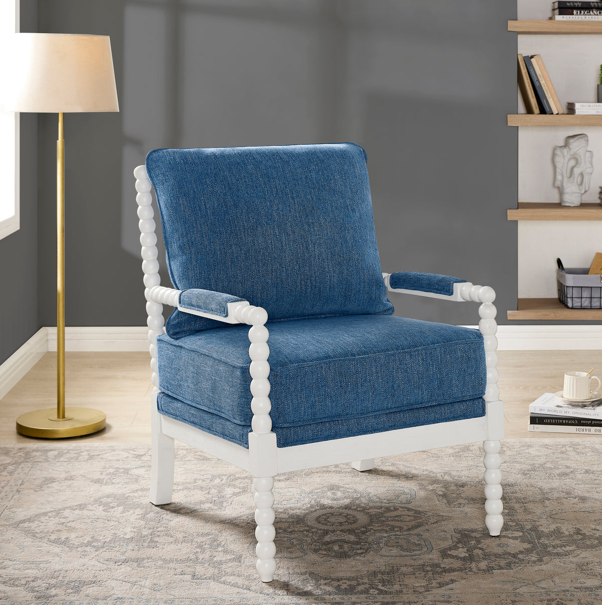 Blue Accent Chair