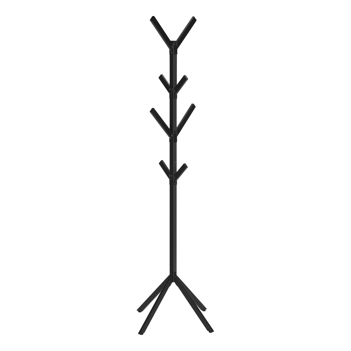Black Coat Rack, 17.5 in Wide