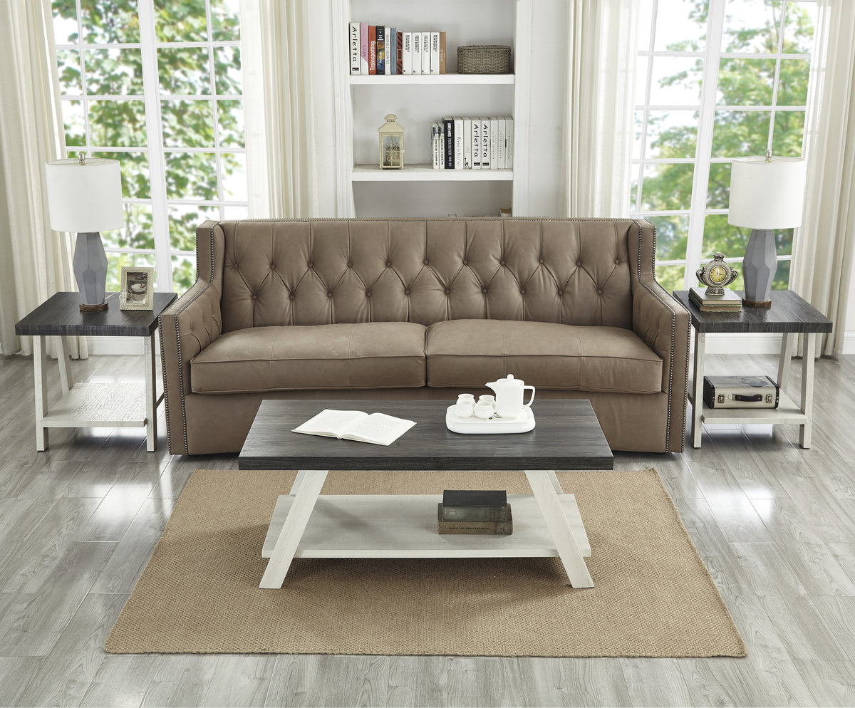 Multicolor Rectangular Coffee Table with Storage