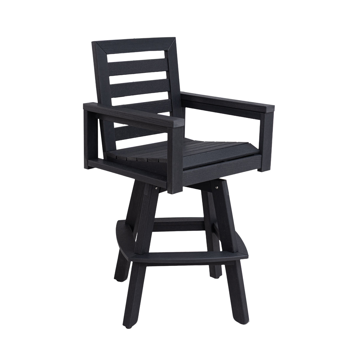 HDPE Outdoor Swivel Bar Chair
