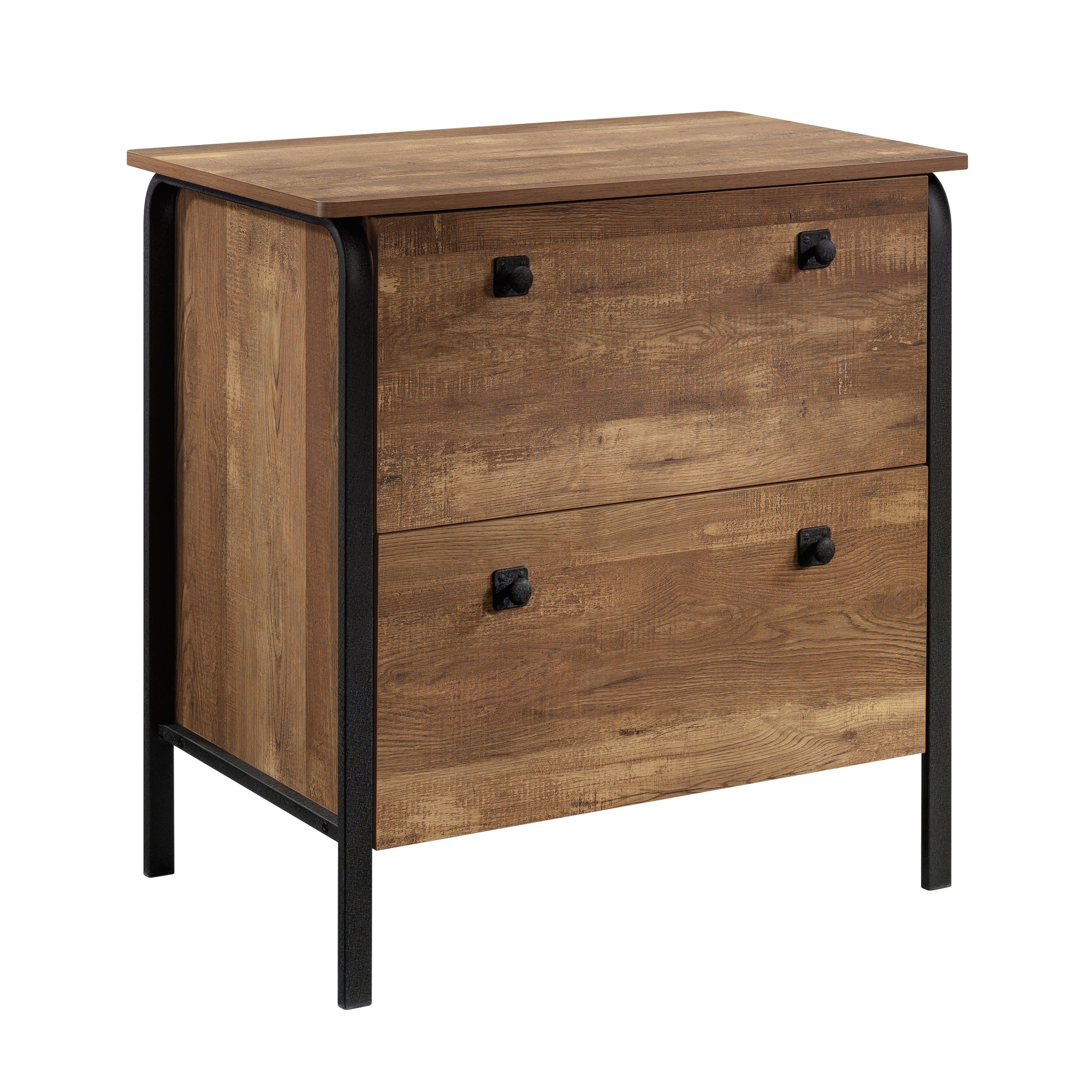 Lateral File Cabinet, 29.7 in, Natural