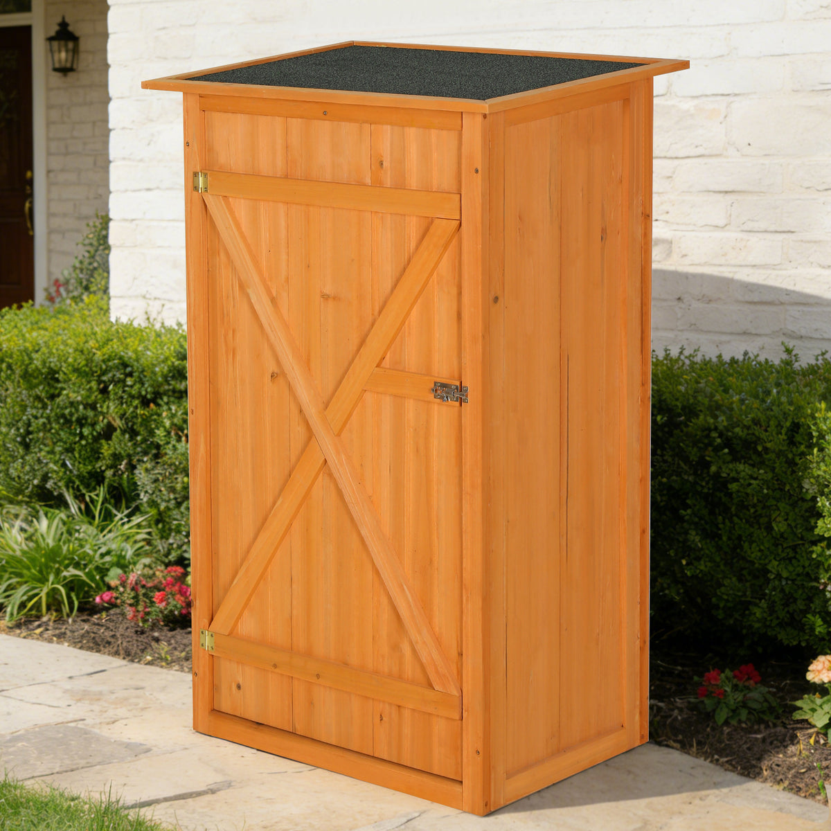Yellow Outdoor Storage Cabinet Lockable