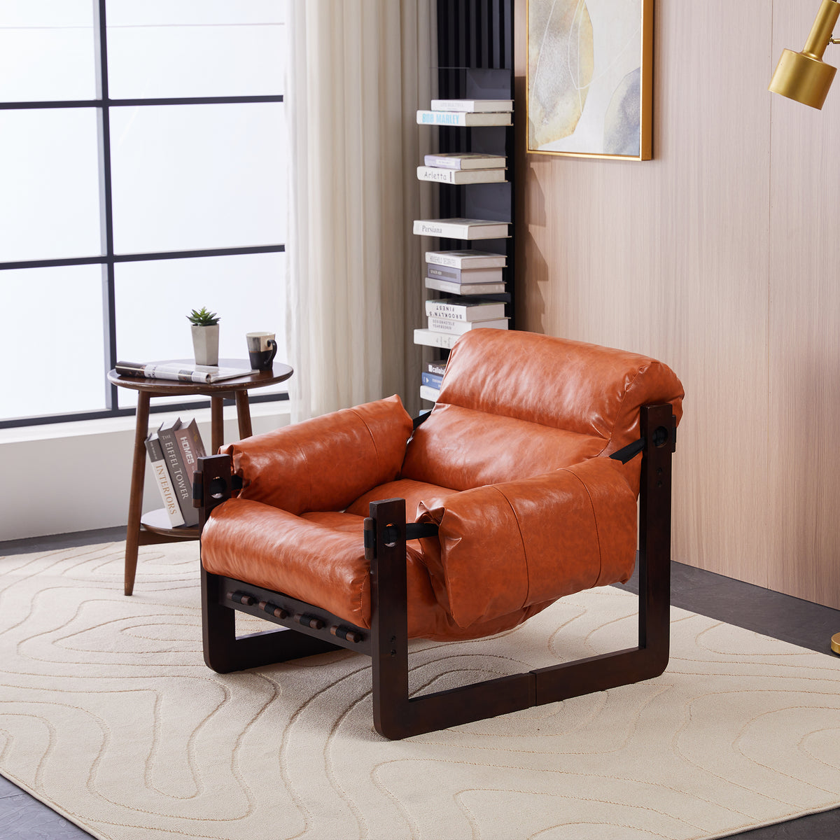 Orange Accent Chair