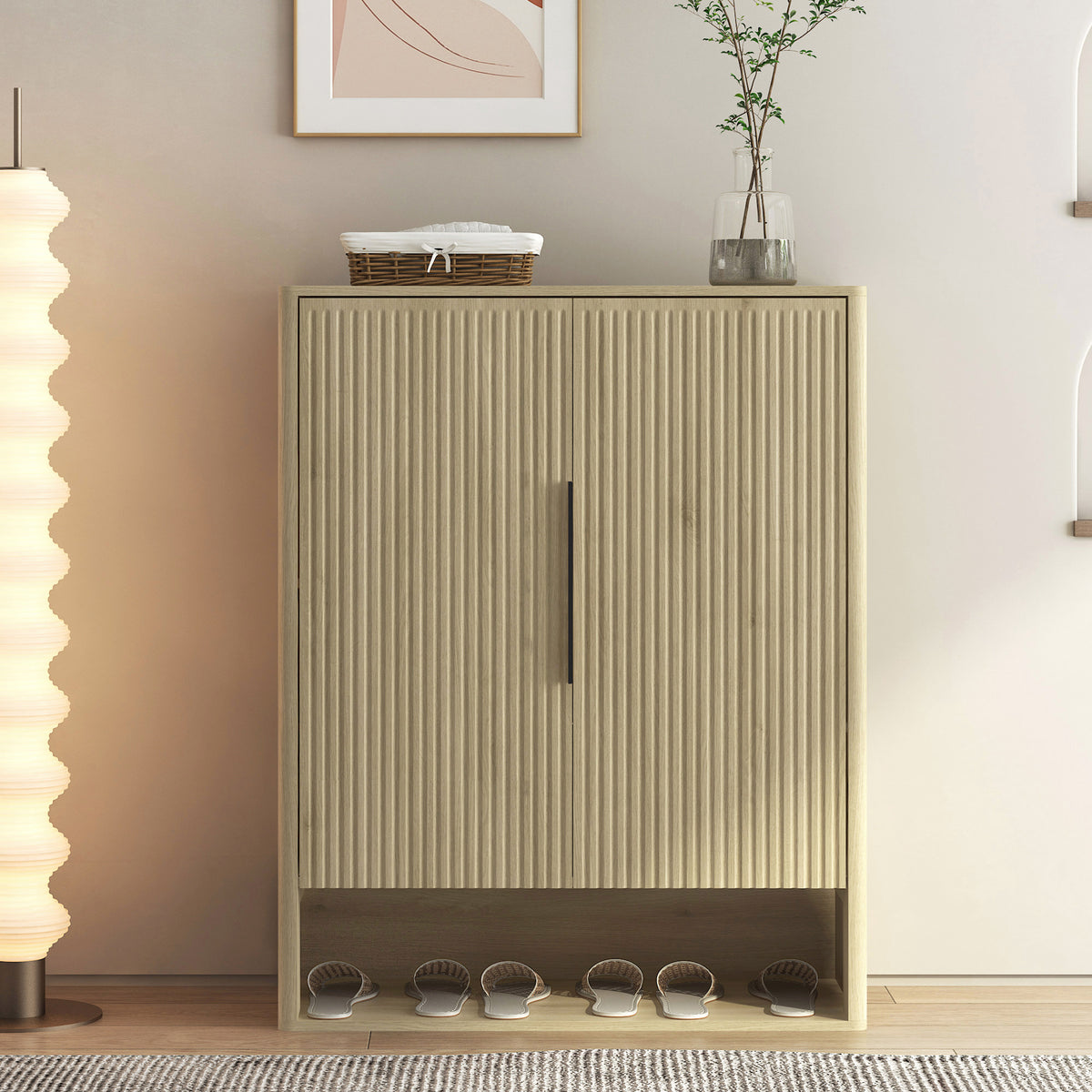 Shoe Cabinet, 34.6 in Wide