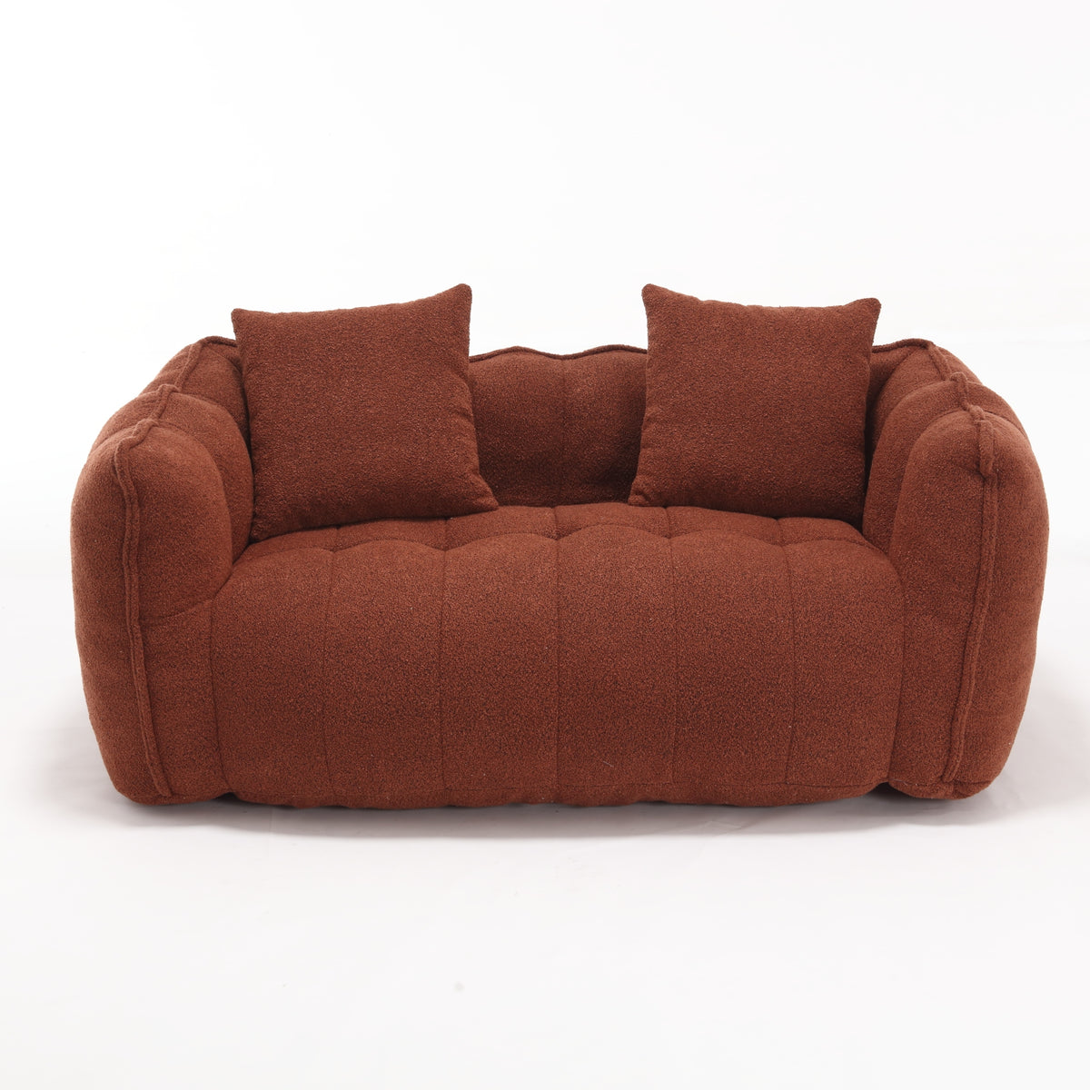 Red Chenille Bean Bag Chair